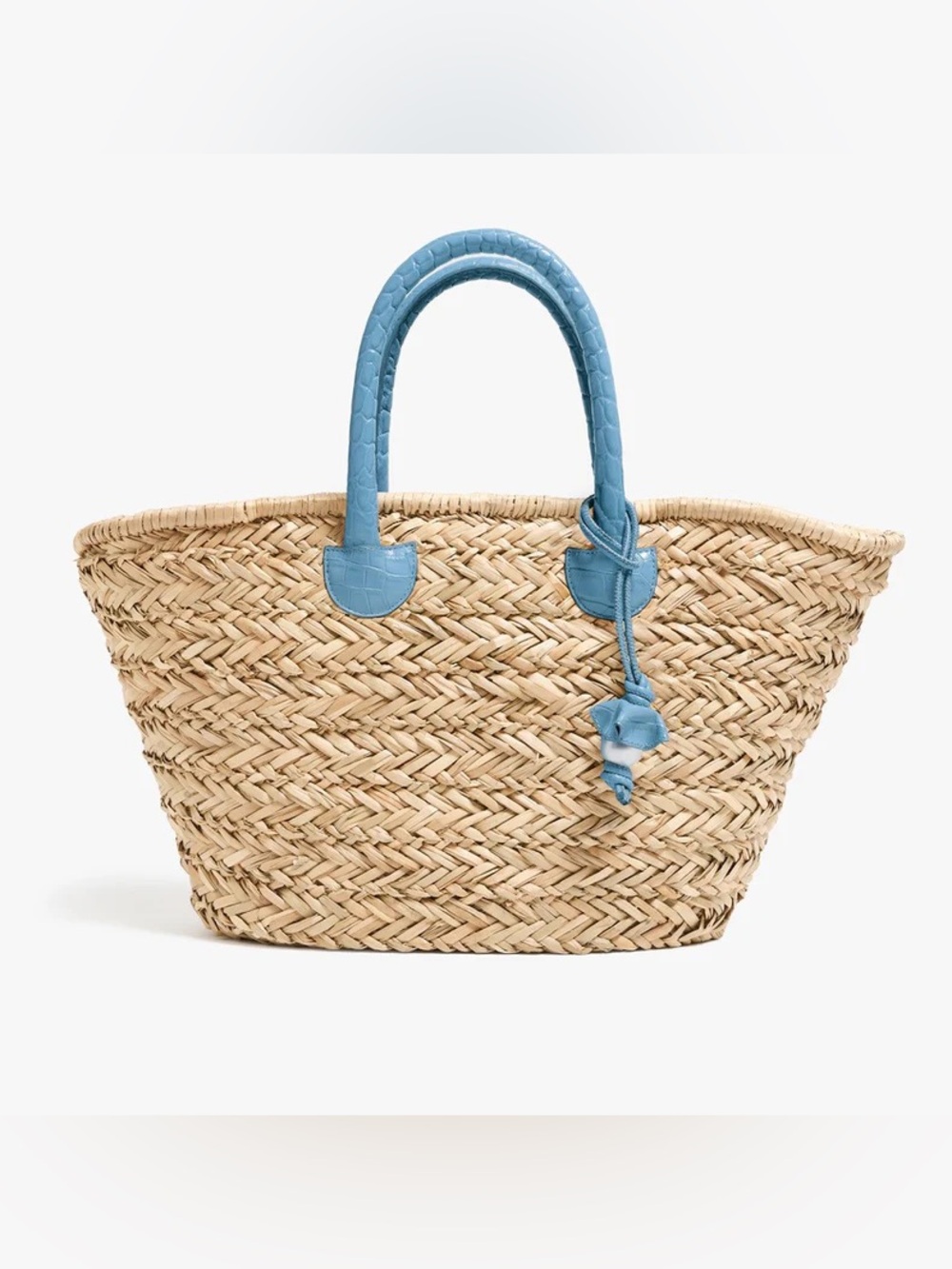 NEW Pamela Munson PAM Beach and Town Tote Heritage Blue NWT
